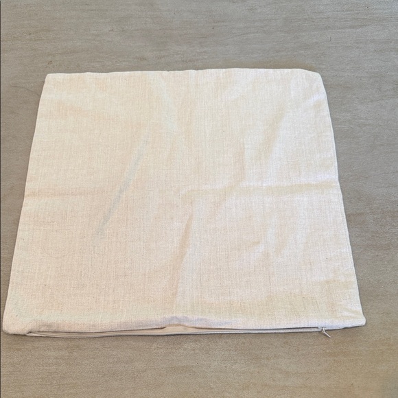 Pottery Barn Beige and Cream Pillow Cover - Picture 3 of 5